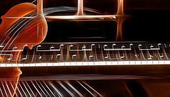 Piano und Geige