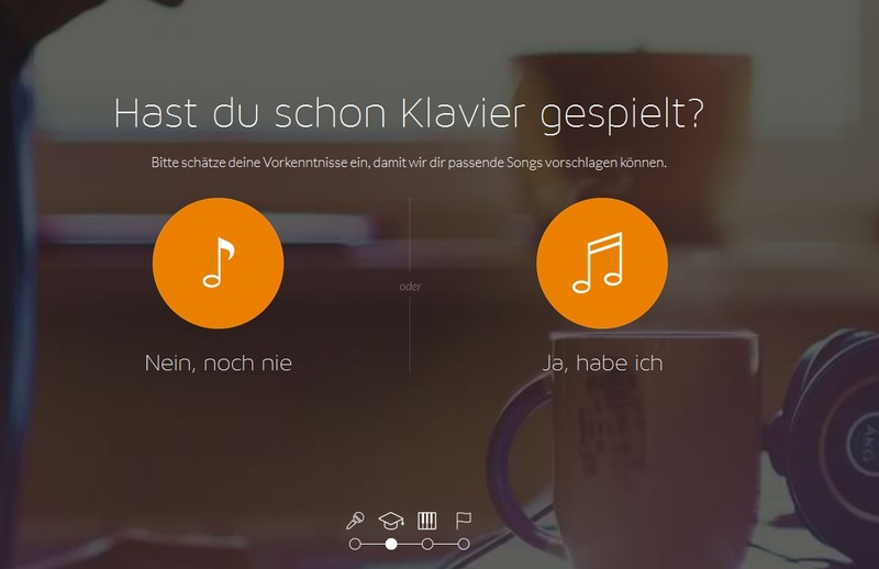 flowkey Anmeldung