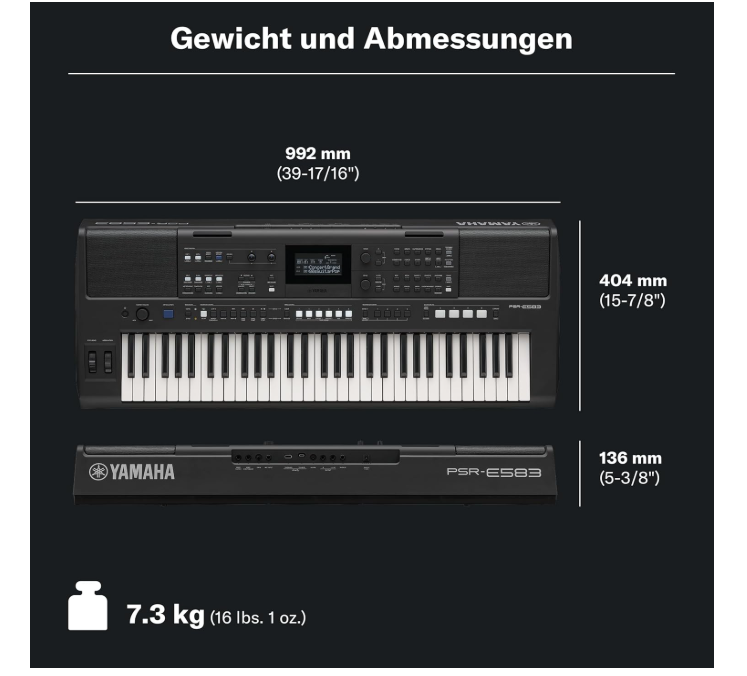 Yamaha PSR-E583